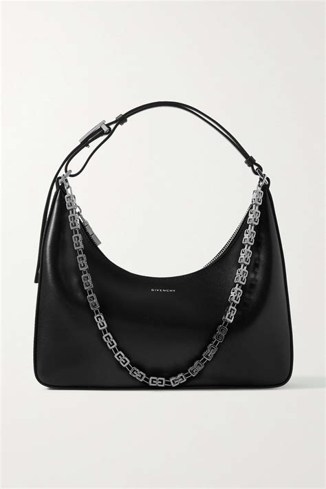 givenchy moon cut small|Small Moon Cut Out bag in leather with chain .